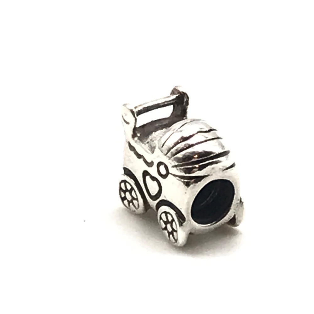 Pandora Retired Baby Stroller Charm - Picture 2 of 4